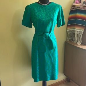 🦚vintage early late 1950’s -1960’s dress🦚